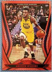 Andrew Wiggins [Mirror Red] Basketball Cards 2020 Panini Certified Prices