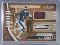 Nelson Agholor #13 Football Cards 2019 Panini Absolute Leather and Lace Prices