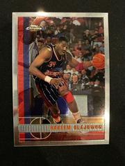 Hakeem Olajuwon #203 Basketball Cards 1997 Topps Chrome Prices