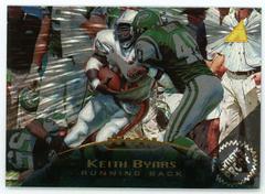 Keith Byars [Trophy Collection] #6 Football Cards 1995 Pinnacle Prices
