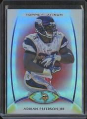 Adrian Peterson [Red Refractor] #29 Football Cards 2012 Topps Platinum Prices