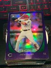 Zack Cozart [Purple Refractor] Baseball Cards 2011 Bowman Chrome Draft Prices