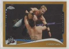 Christian [Gold] #61 Wrestling Cards 2014 Topps Chrome WWE Prices