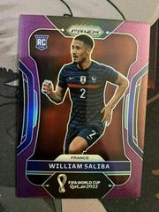 William Saliba [Purple] Soccer Cards 2022 Panini Prizm World Cup Prices