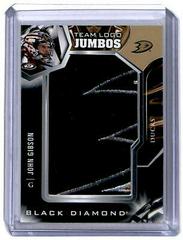 John Gibson #TL-JG Hockey Cards 2022 Upper Deck Black Diamond Team Logo Jumbo Patches Prices