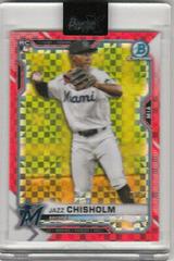 Jazz Chisholm [X Red Xfractor] #57 Baseball Cards 2021 Bowman Chrome Prices