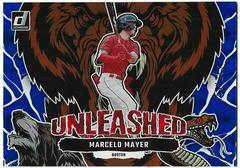 Marcelo Mayer [Blue] #U12 Baseball Cards 2023 Panini Donruss Unleashed Prices