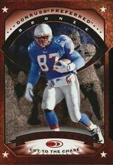 Ben Coates [Cut to the Chase] Football Cards 1997 Panini Donruss Preferred Prices
