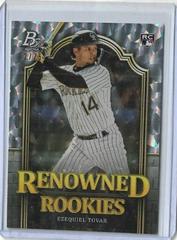 Ezequiel Tovar [Ice] #RR-13 Baseball Cards 2023 Bowman Platinum Renowned Rookies Prices