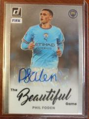 Phil Foden #BA-PF Soccer Cards 2022 Panini Donruss Beautiful Game Autographs Prices