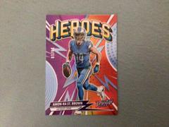 Amon Ra St. Brown [Platinum] #H-15 Football Cards 2023 Panini Prestige Heroes Prices