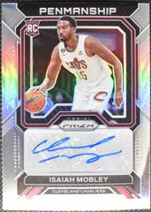 Isaiah Mobley #RP-IMC Basketball Cards 2022 Panini Prizm Rookie Penmanship Autographs Prices