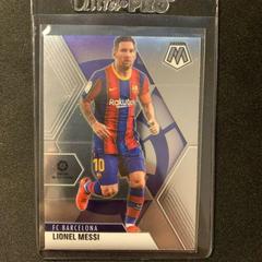 Lionel Messi #57 Soccer Cards 2020 Panini Mosaic La Liga Prices