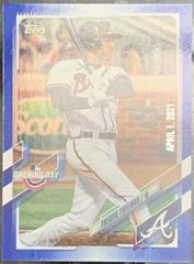 Freddie Freeman [Blue Foil] Baseball Cards 2019 Topps Opening Day Prices