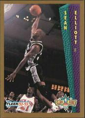 Sean Elliott #271 Basketball Cards 1992 Fleer Prices