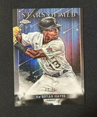 Ke'Bryan Hayes [Black] Baseball Cards 2022 Topps Stars of MLB Prices