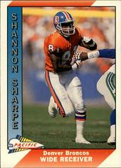 Shannon Sharpe #126 Football Cards 1991 Pacific Prices