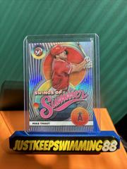 Mike Trout #SS-3 Baseball Cards 2023 Topps Pristine Swings of Summer Prices