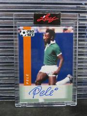 Pele [Orange] Soccer Cards 2022 Pro Set Autographs Prices