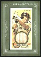 Jim Thome #MFR-JT Baseball Cards 2023 Topps Allen & Ginter Mini Framed Relics Prices