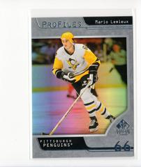 Mario Lemieux #P-25 Hockey Cards 2020 SP Signature Edition Legends Profiles Prices