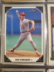 Bob Tewksbury Baseball Cards 1991 Leaf Prices