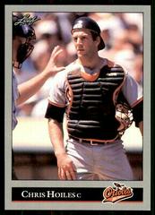 Chris Hoiles #211 Baseball Cards 1992 Leaf Prices
