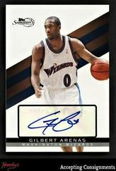 Gilbert Arenas Basketball Cards 2008 Topps Signature Autographs Prices