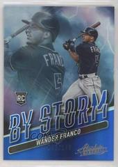 Wander Franco [Spectrum Blue] #BYS-1 Baseball Cards 2022 Panini Absolute By Storm Prices