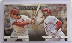 Stan Musial, Albert Pujols [Gold] #TS-10 Baseball Cards 2023 Topps Update Time Spanning Tandems Prices