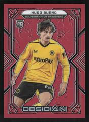Hugo Bueno [Red Flood] #104 Soccer Cards 2022 Panini Obsidian Prices