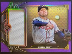 Austin Riley [Amethyst] #TTR-ARI1 Baseball Cards 2022 Topps Triple Threads Relics Prices