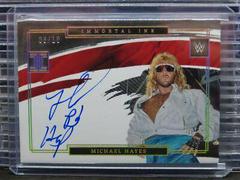 Michael Hayes [Holo Gold] Wrestling Cards 2022 Panini Impeccable WWE Immortal Ink Autographs Prices