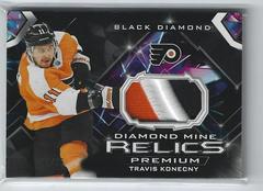 Travis Konecny [Premium Relic] #DMR-TK Hockey Cards 2023 Upper Deck Black Diamond Mine Relic Prices