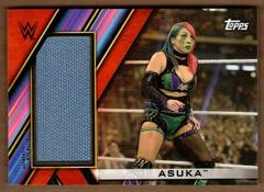 Asuka [Orange] Wrestling Cards 2020 Topps WWE Women's Mat Relics Prices