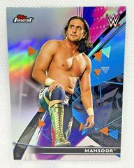Mansoor #103 Wrestling Cards 2021 Topps Finest WWE Prices
