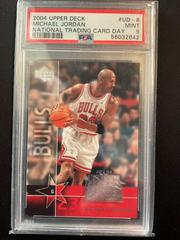 Michael Jordan [National trading card day] #UD-8 Basketball Cards 2004 Upper Deck Prices
