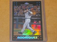 Ivan Rodriguez [White Refractor] #34 Baseball Cards 2007 Topps Chrome Prices