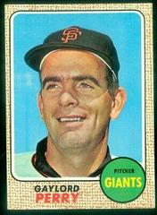 Gaylord Perry #85 Baseball Cards 1968 Topps Prices
