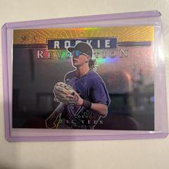 Zac Veen [Gold] #PR10 Baseball Cards 2023 Panini Select Rookie Revolution Prices