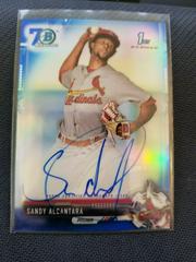 Sandy Alcantara [Chrome 70th] #CPA-SA Baseball Cards 2017 Bowman Prospect Autographs Prices