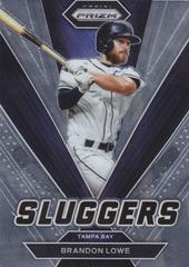 Brandon Lowe #SL-14 Baseball Cards 2022 Panini Prizm Sluggers Prices