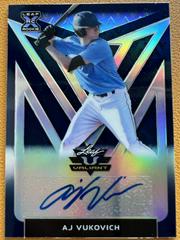 AJ Vukovich [Blue] #BA-AJV Baseball Cards 2020 Leaf Valiant Autographs Prices