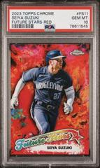 Seiya Suzuki [Red] #FS-11 Baseball Cards 2023 Topps Chrome Future Stars Prices