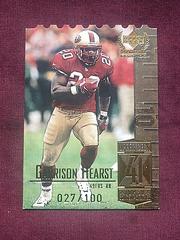 Garrison Hearst [Century Collection] #91 Football Cards 1999 Upper Deck Century Legends Prices