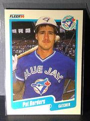 Pat Borders #77 Baseball Cards 1990 Fleer Prices