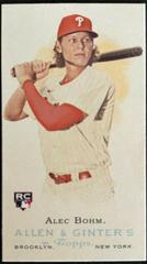 Alec Bohm Baseball Cards 2021 Topps Allen & Ginter Chrome Mini Rookie Design Variations Prices