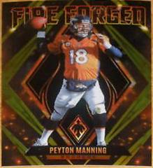 Peyton Manning [Yellow] #FF-9 Football Cards 2022 Panini Phoenix Fire Forged Prices