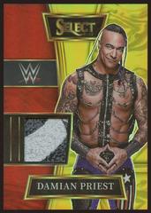 Damian Priest [Gold Prizm] Wrestling Cards 2022 Panini Select WWE Selective Swatches Prices