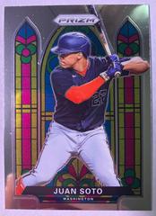 Juan Soto #SG-3 Baseball Cards 2021 Panini Prizm Stained Glass Prices